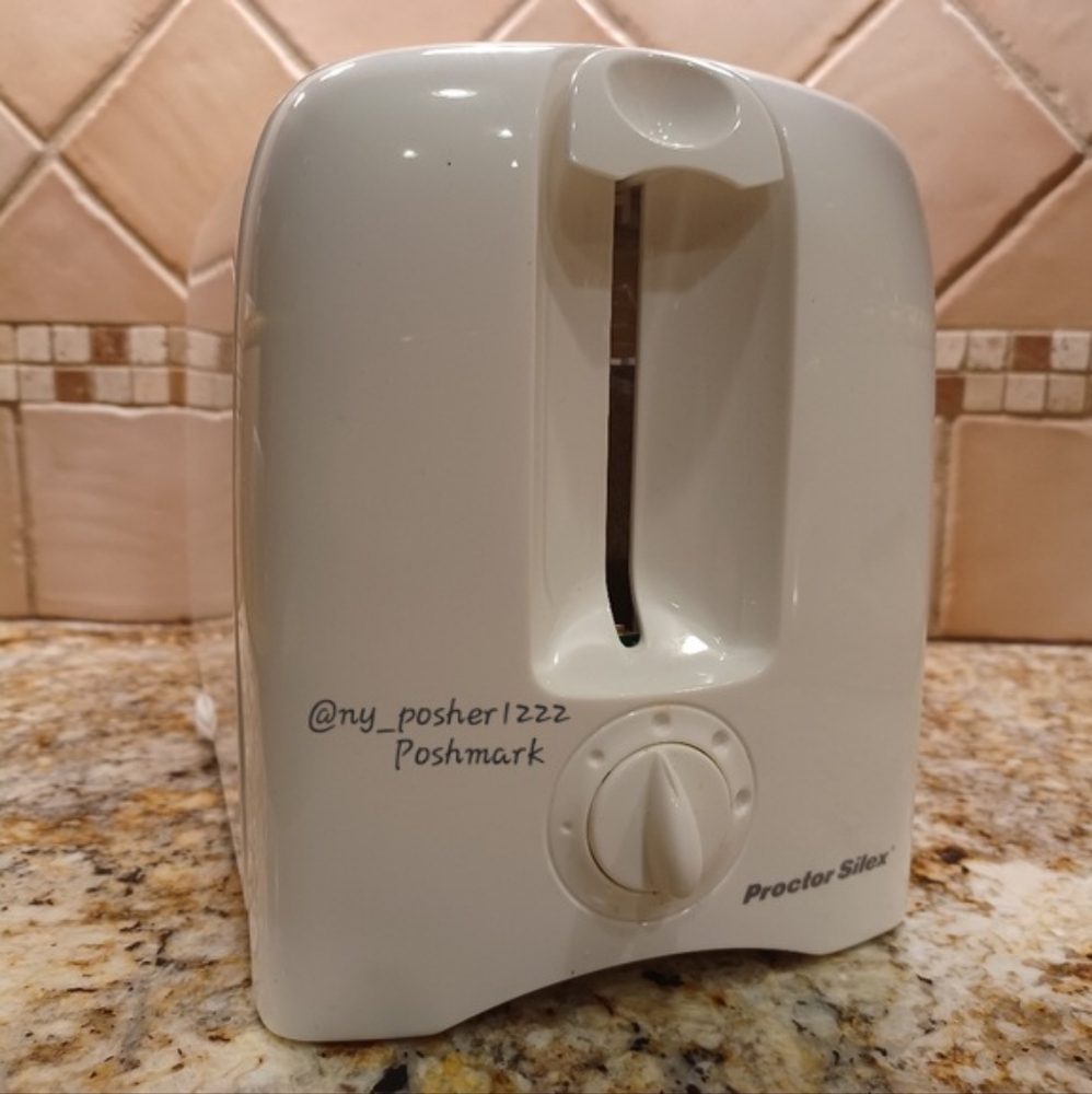 *𝓥𝓲𝓷𝓽𝓪𝓰𝓮 Proctor-Silex White Cool-Wall Toaster - Picture 2 of 7